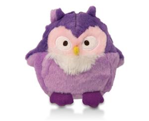 Outward Hound Howling Hoots Plush Dog Toy With Squeaker - Purple