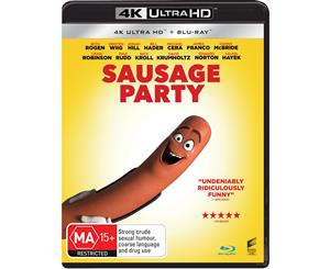 Sausage Party 4K Ultra HD Blu-ray Digital Download UHD Region B