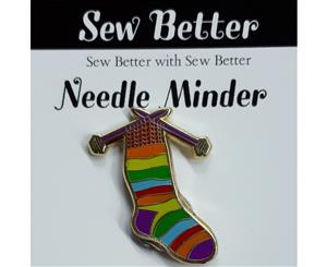 Sew Better Cross Stitch Embroidery Needle Minder Keeper STOCKING