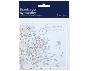 Simon Elvin Thank You Sympathy Display Pack (Pack Of 6) (Blue/Brown) - SG13791