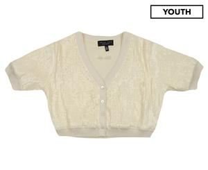 Simona Barbieri Baby Cardigan - Ivory