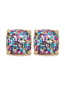 Small Square Stud Earrings