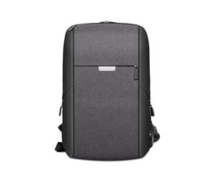 WIWU Onepack 15.6 inch USB Charge Laptop Backpack For Men Storage Pouch Bag Waterproof Large Capacity Travel Backpack-Black