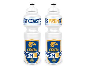 West Coast Eagles AFL Premiers 2018 Plastic Premiership Drink Bottle