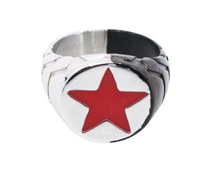 Winter Soldier Metal Symbol Ring
