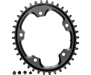 absoluteBLACK Narrow Wide Oval CX 110 5B Chainring Black