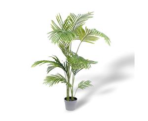 125CM Faux Potted Artificial Areca Palm Home/Office/Wedding Decor Houseplant Green Fake Indoor Flower Plantasia