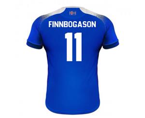 2018-2019 Iceland Home Errea Football Shirt (Finnbogason 11)