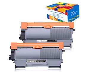 2pc Compatible TN2250 Toner Cartridge for Brother MFC-7860DW MFC-7362N MFC--7360