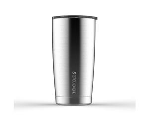 5 O'Clock Stainless Insulated Tumbler - Silver