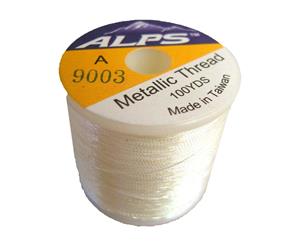 Alps 100yds of Metallic White Rod Wrapping Thread-Size A (0.15mm) Thread