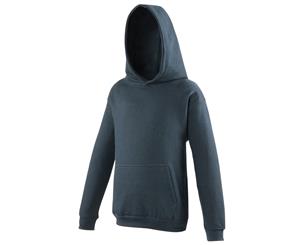 Awdis Kids Unisex Hooded Sweatshirt / Hoodie / Schoolwear (New French Navy) - RW169