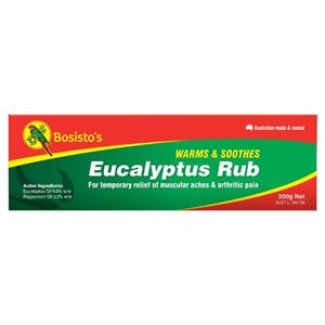 Bosistos Eucalyptus Rub 200g