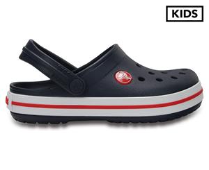 Crocs Kids' Crocband Original Croslite Clog - Navy/Red