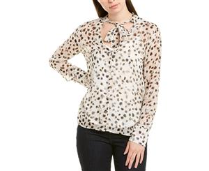 Ecru Silk Blouse