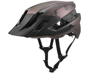 Fox Flux Solid Bike Helmet Black Iridium