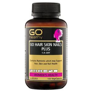 GO Healthy Hair Skin Nails Beauty Support 100 Vege Capsules