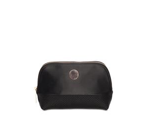 Mocha Lifestyle Makeup Bag - Black/Rose Gold