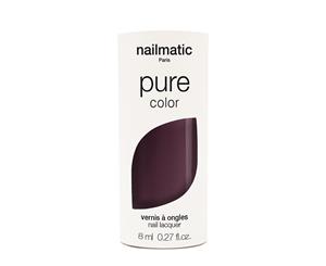 Nailmatic  Pure Colour Nailpolish Brune - Deep Plum