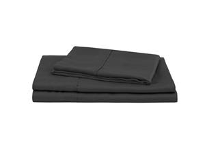 Natural Home Tencel Sheet Set Double Bed CHARCOAL