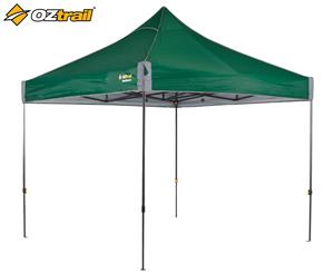 OZtrail 3x3m Fiesta Deluxe 3.0 Gazebo - Forest Green