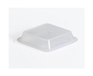 Pack of 12 Lid to fit Square Bowl Clear