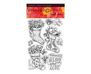 Power Poppy Clear Stamps 4 inch X6 inch Fully Stocked