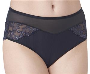 Triumph Women's Iris Florale Maxi Brief - Black