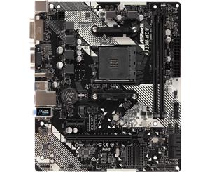 ASRock A320M-HDV R4.0 mATX motherboard For AMD Ryzen  Socket AM4A320 2XDDR4 DIMM1XM.2 1XPCIE X16 1XPCIE X1 6XUSB LAN HDMI/DVI/VGA Interna