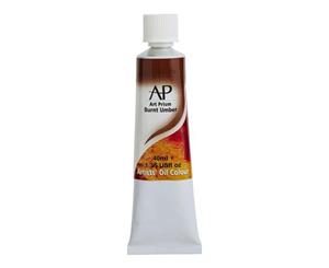 Art Prism Oil Paint 40ml - Burnt Umber