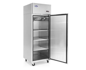 Atosa Top Mounted Single Door Freezer - Silver