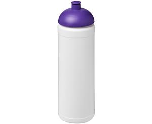 Baseline Plus 750Ml Dome Lid Sport Bottle (White/Purple) - PF2817