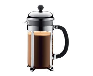 Bodum Chambord 8 Cup French Press Coffee Maker 1L Shiny