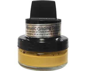 Cosmic Shimmer Metallic Gilding Polish-Hay Bale