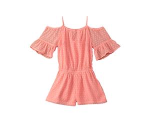 Ella Moss Cold-Shoulder Romper