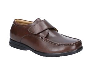 Fleet & Foster Mens Fred Moccasins (Brown) - FS6097