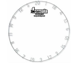 Formula Sports - White Dartboard Number Ring