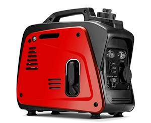 GenTrax Red 800W Max 700W Rated Inverter Generator Pure Sine Petrol Portable Camping