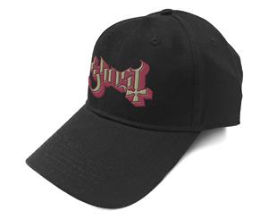 Ghost - Logo Men's Baseball Cap - Black