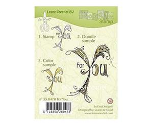 Leane Creatief Clear Stamps - For You