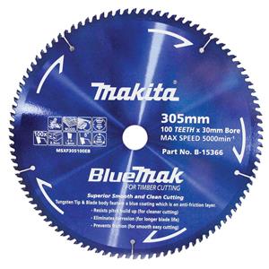 Makita 305mm 100T TCT Circular Saw Blade for Wood Cutting - Mitre Saws - BLUEMAK