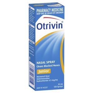 Otrivin Metered Dose Nasal Mist Junior 10mL