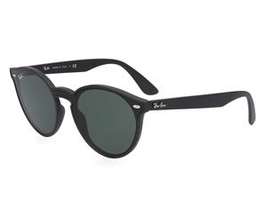 Ray-Ban Blaze RB4380N Sunglasses - Matte Black/Green