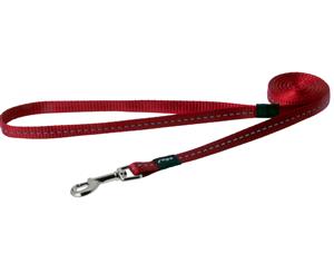 Rogz Utility Nitelife Small Dog Lead Red