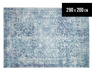 Rug Culture 290x200cm Easy Care Cairo Rug - Blue