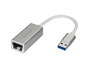 StarTech USB 3.0 network adapter - sleek aluminum with silver finish