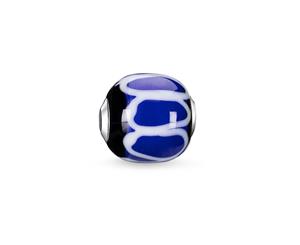 THOMAS SABO Bead &quotGlass Bead Blue Black White"