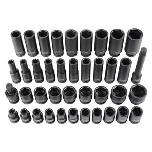 TTI 40 Piece Metric 1/2inch Impact Socket Set