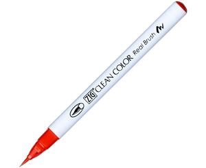 ZIG Kuretake Clean Colour Real Brush Pen 020 Red
