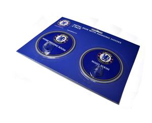 Chelsea Robe Hook Sign 2 Pack